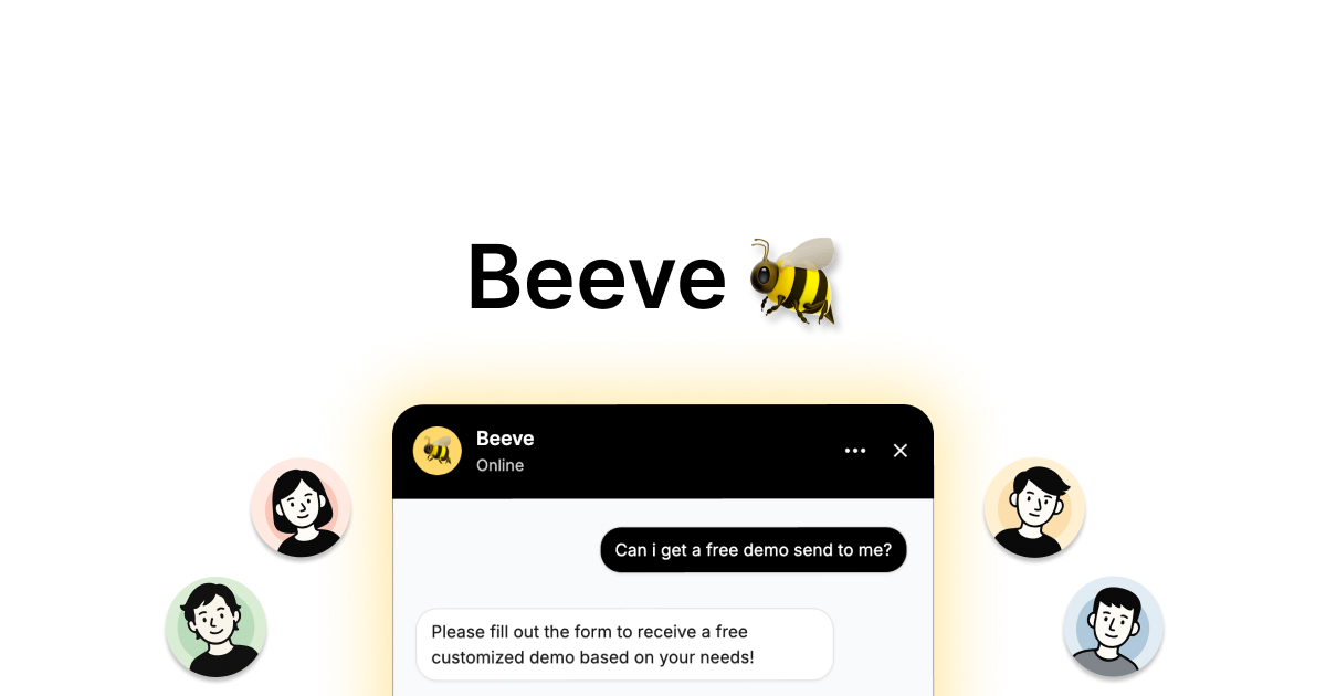 Beeve.ai – Your AI agent Built for conversion